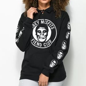 Obey X Misfits Creeper Fiend Club Black